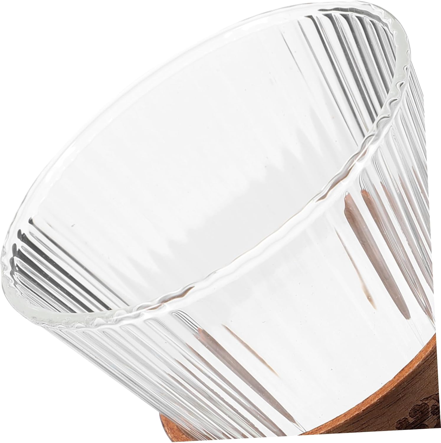 Cabilock Reusable Glass Toothbrush Cup