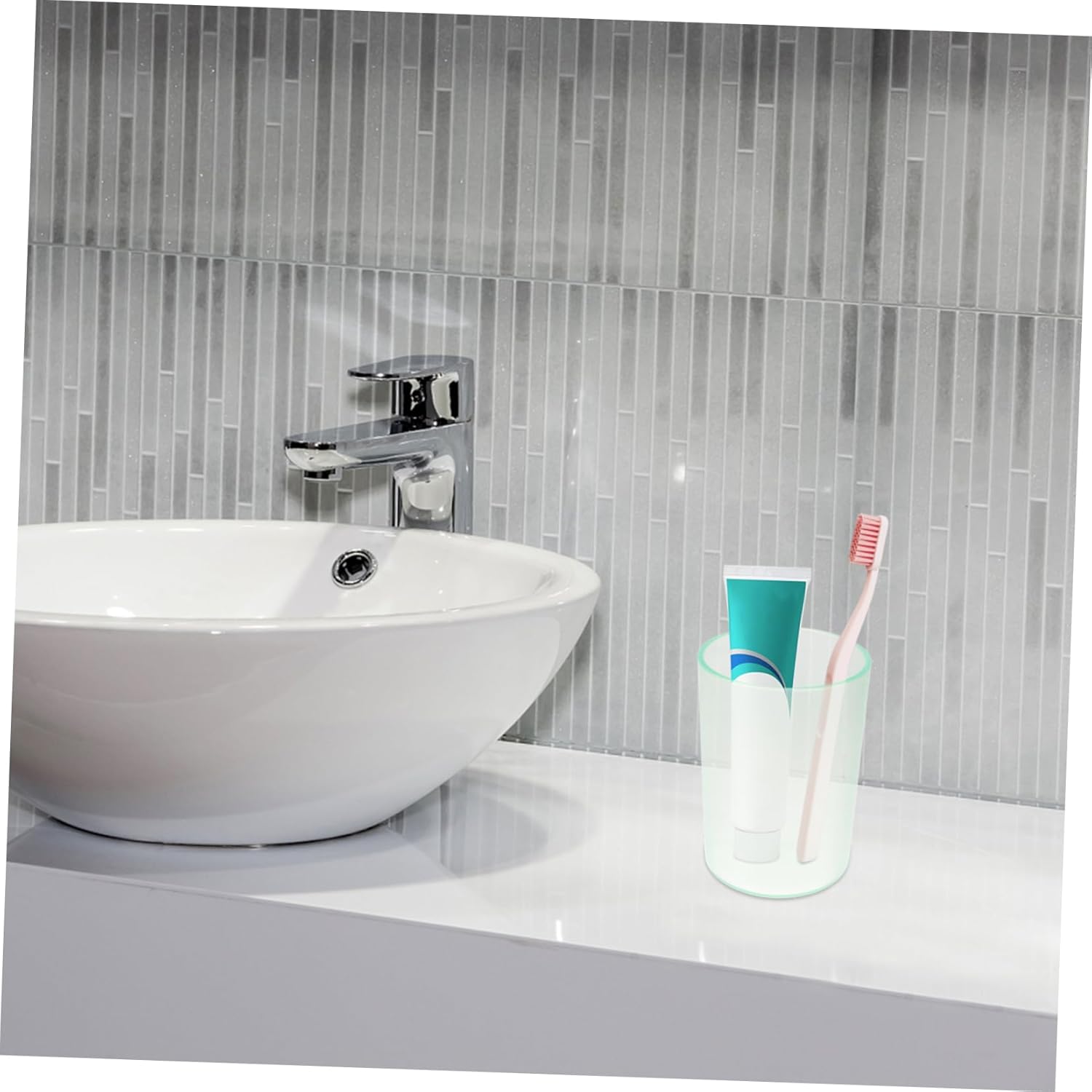 Gatuida Mini Mouthwash Cups for Toothbrush Holders Compact Quick-acting