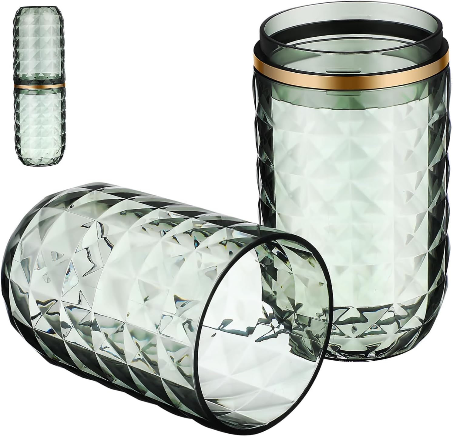 Stylish Travel Case for Toothbrush Toothpaste