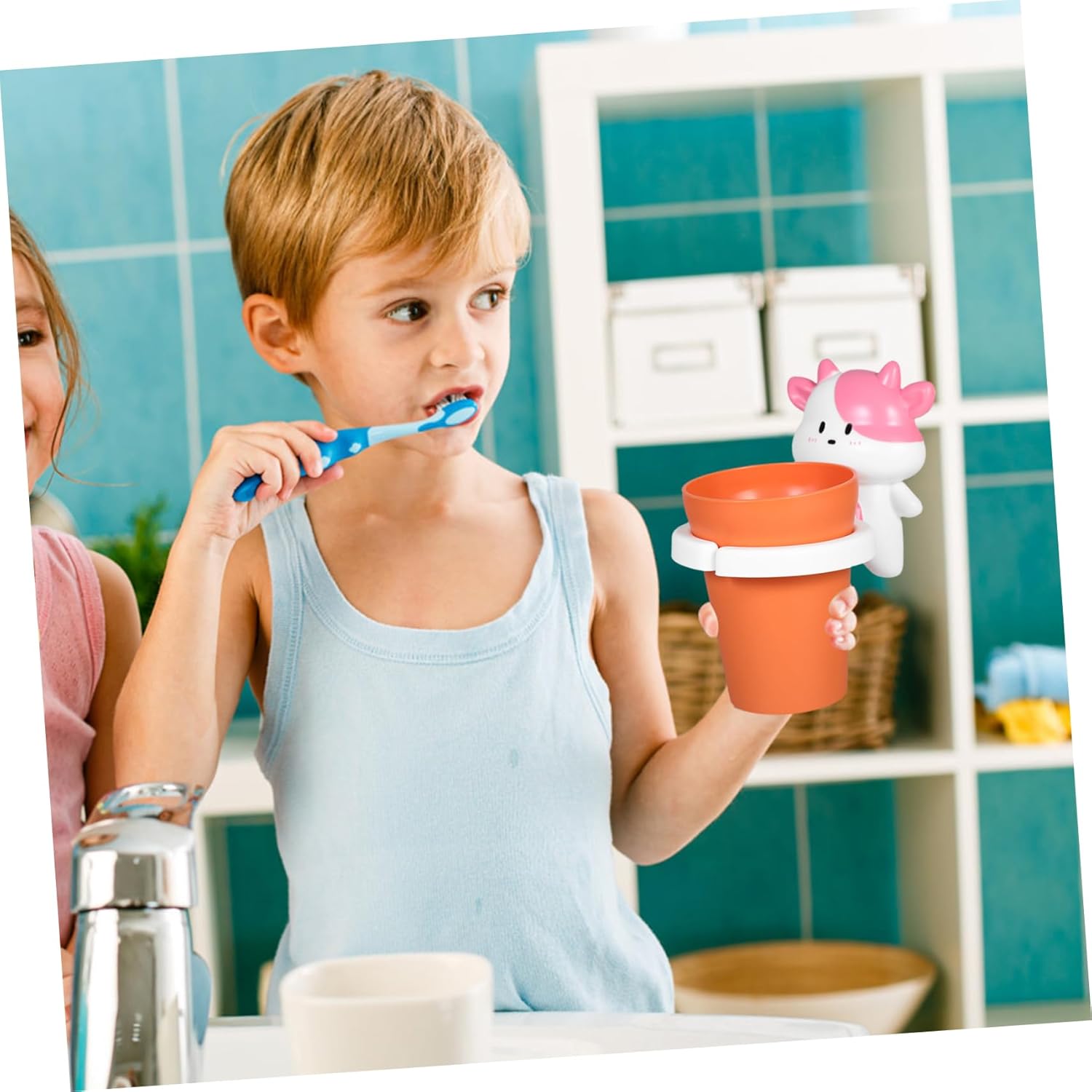 Fun practical Cartoon Animal Toothbrush Holder for Easy Bath Gsheels