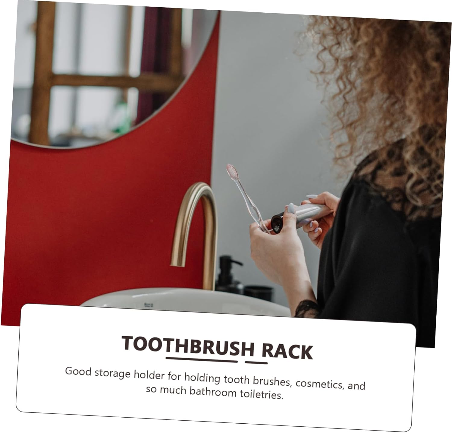 Easy Wall-Mounted Toothbrush Holder Dumbledores Collection BRIGHTFUFU