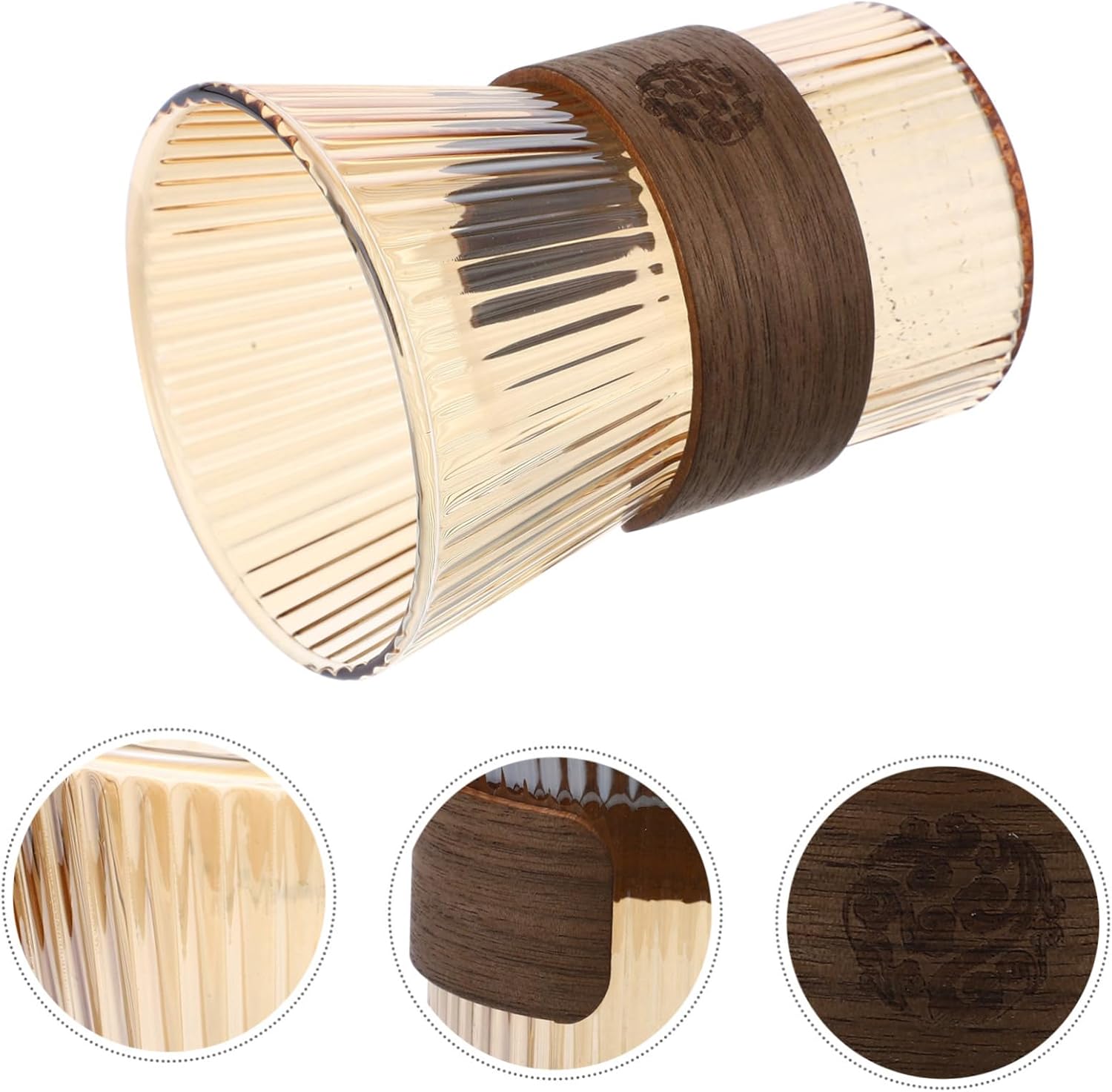 Bathroom Toothbrush Cup Reusable Glass Tumbler