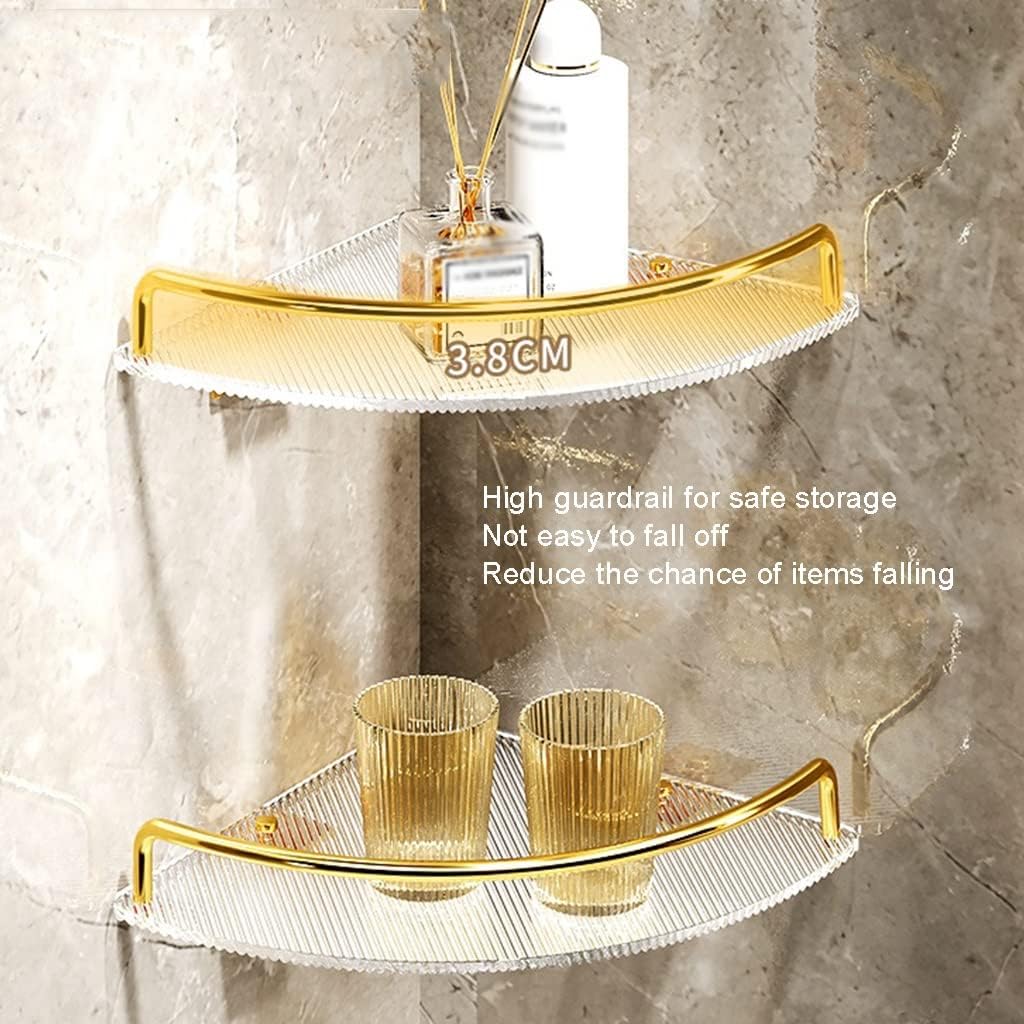 Sleek Acrylic Bathroom Caddy for Modern Storage