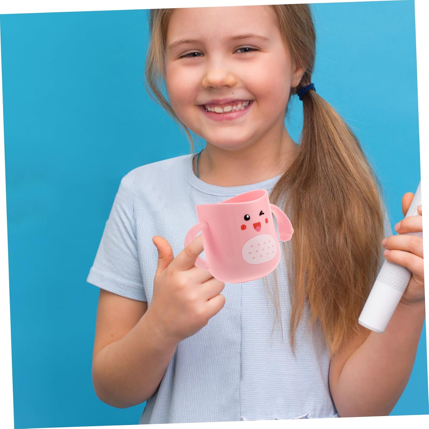 Kid-Friendly Boy Girl Toothbrush Cup