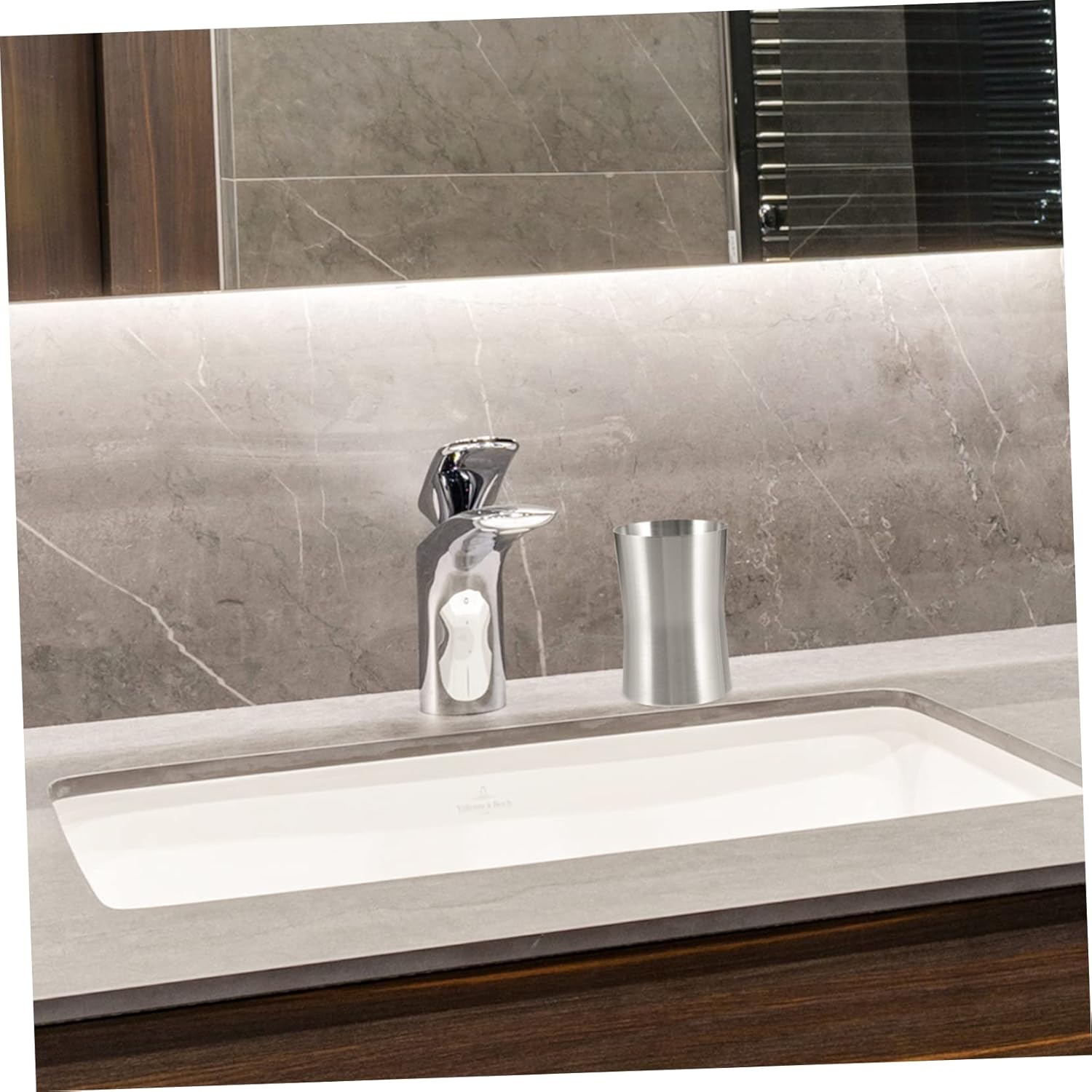 Stainless Steel Toothbrush Cup for Travelers