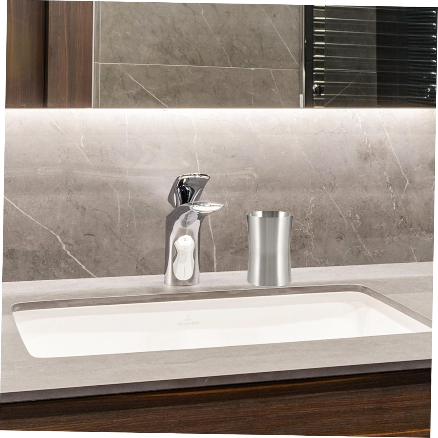 Stainless Steel Travel Toothbrush Cup
