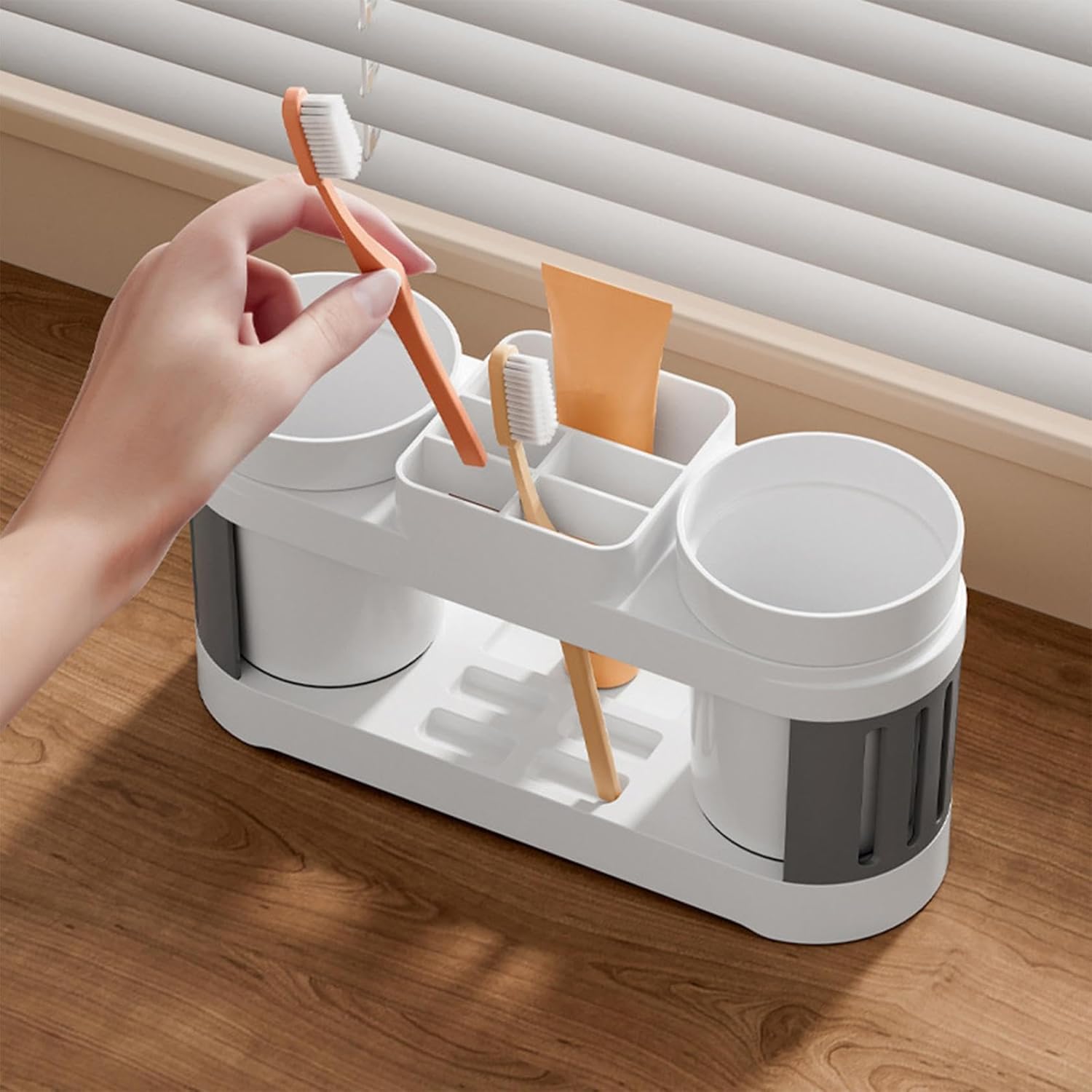 Organized Toothbrush Storage Holder