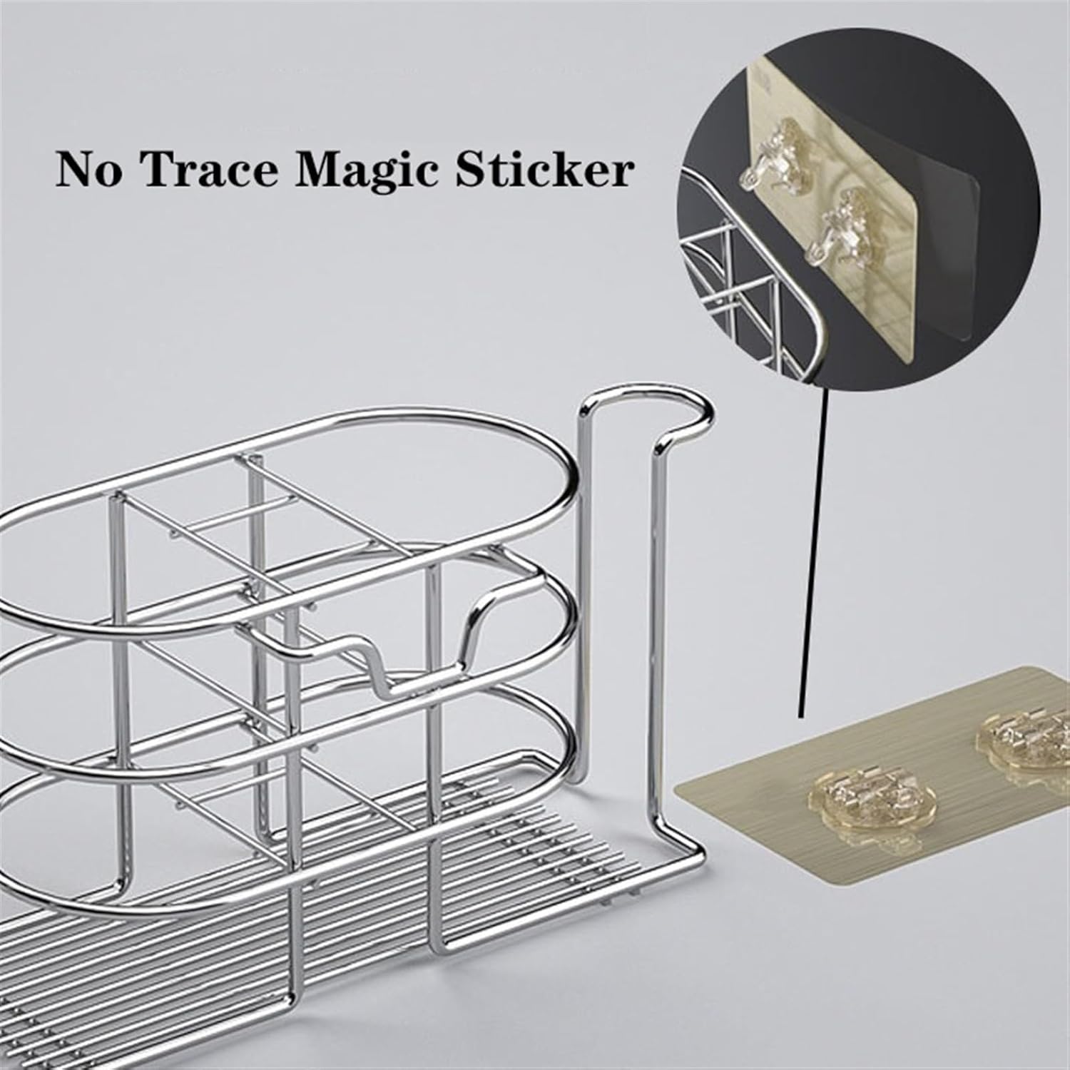 Multi-functional Shower Caddy with Curved Guards Durable Safe for Kids