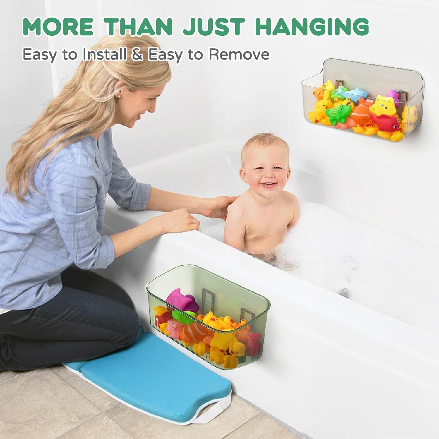 Bath Toy Storage Holder for Bathtub