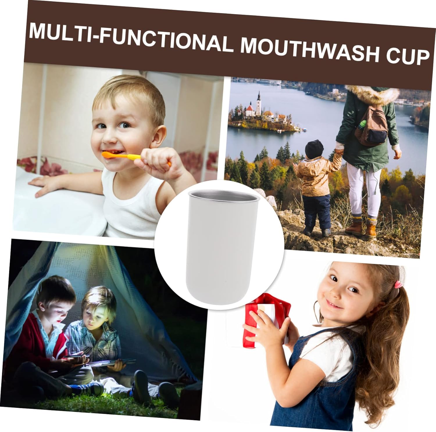 Stylish Travel Toothbrush Cup for Kids