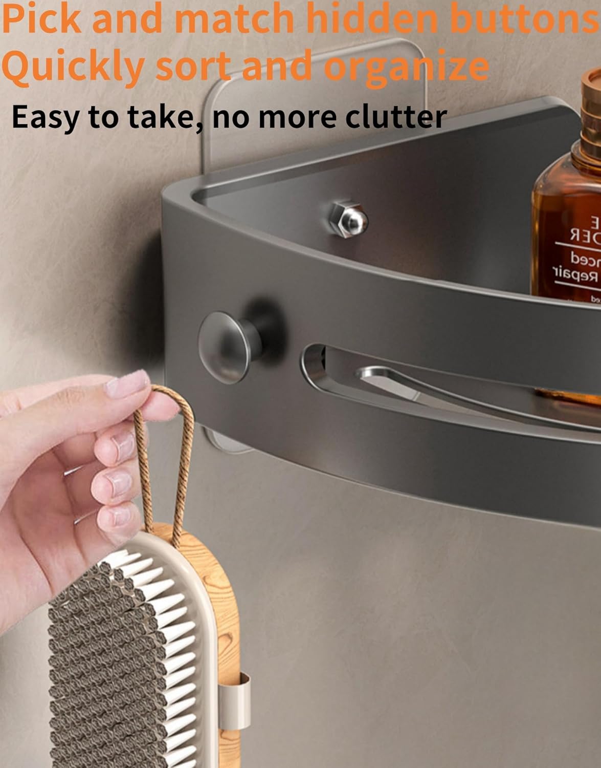Space-Saving 3-Pack Showers Caddy