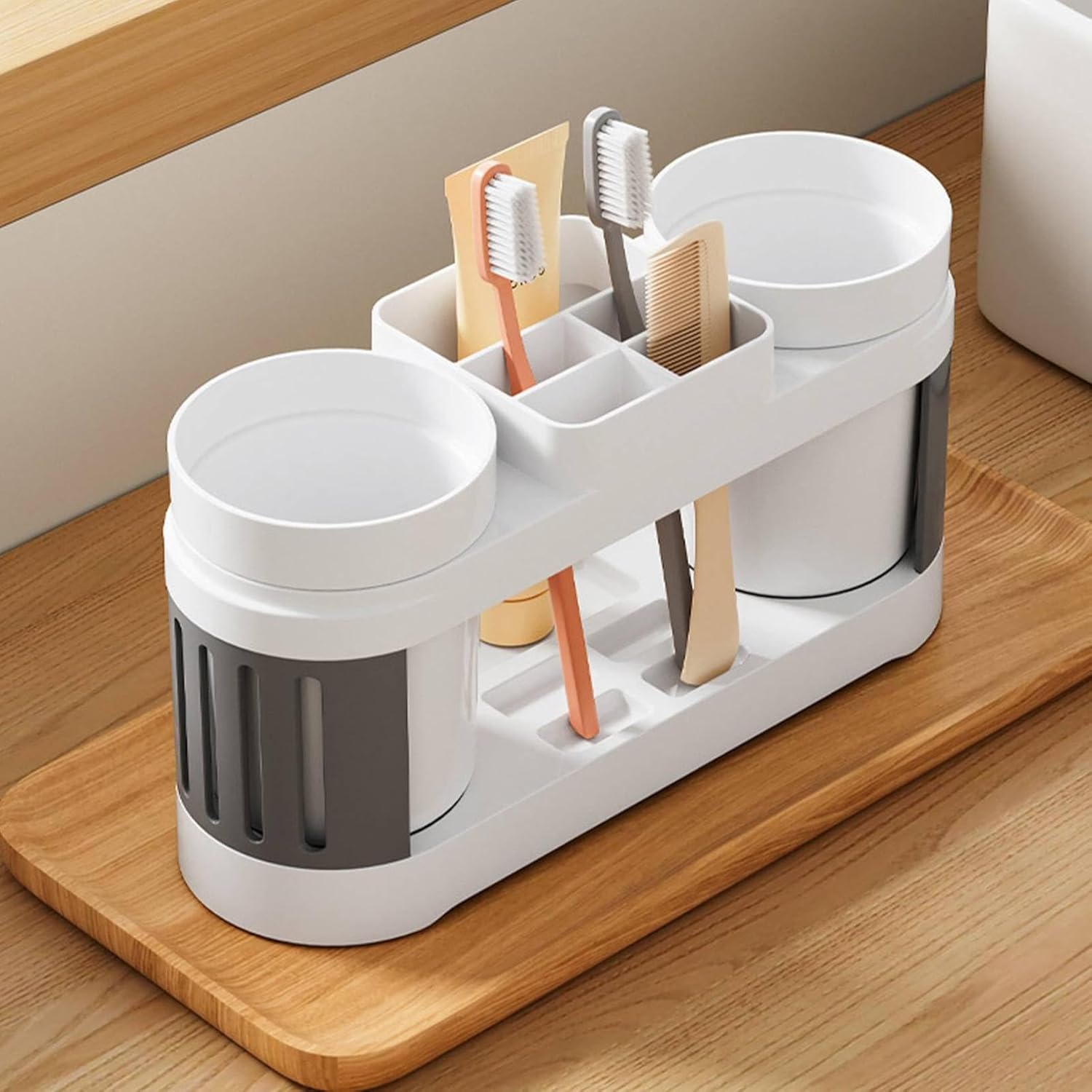 Organized Toothbrush Storage Holder