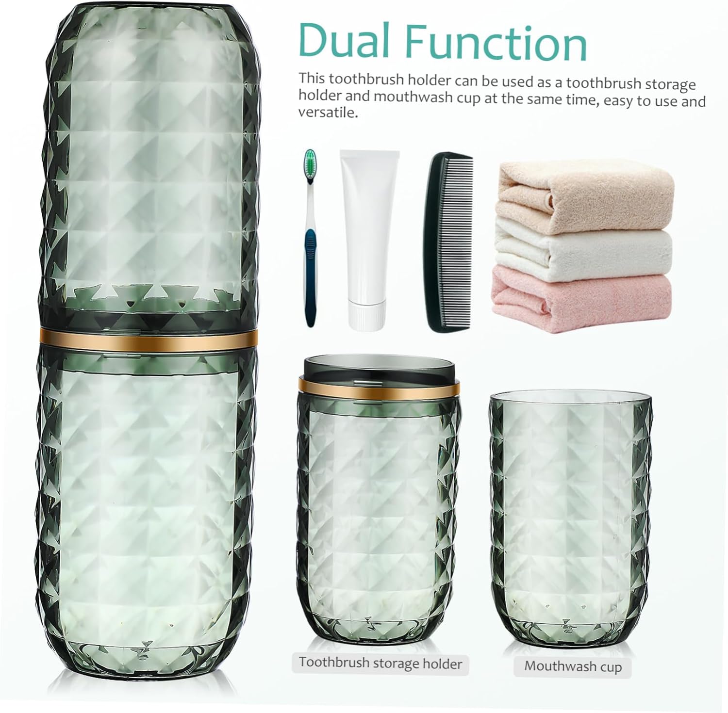 Multipurpose Toothbrush Travel Case