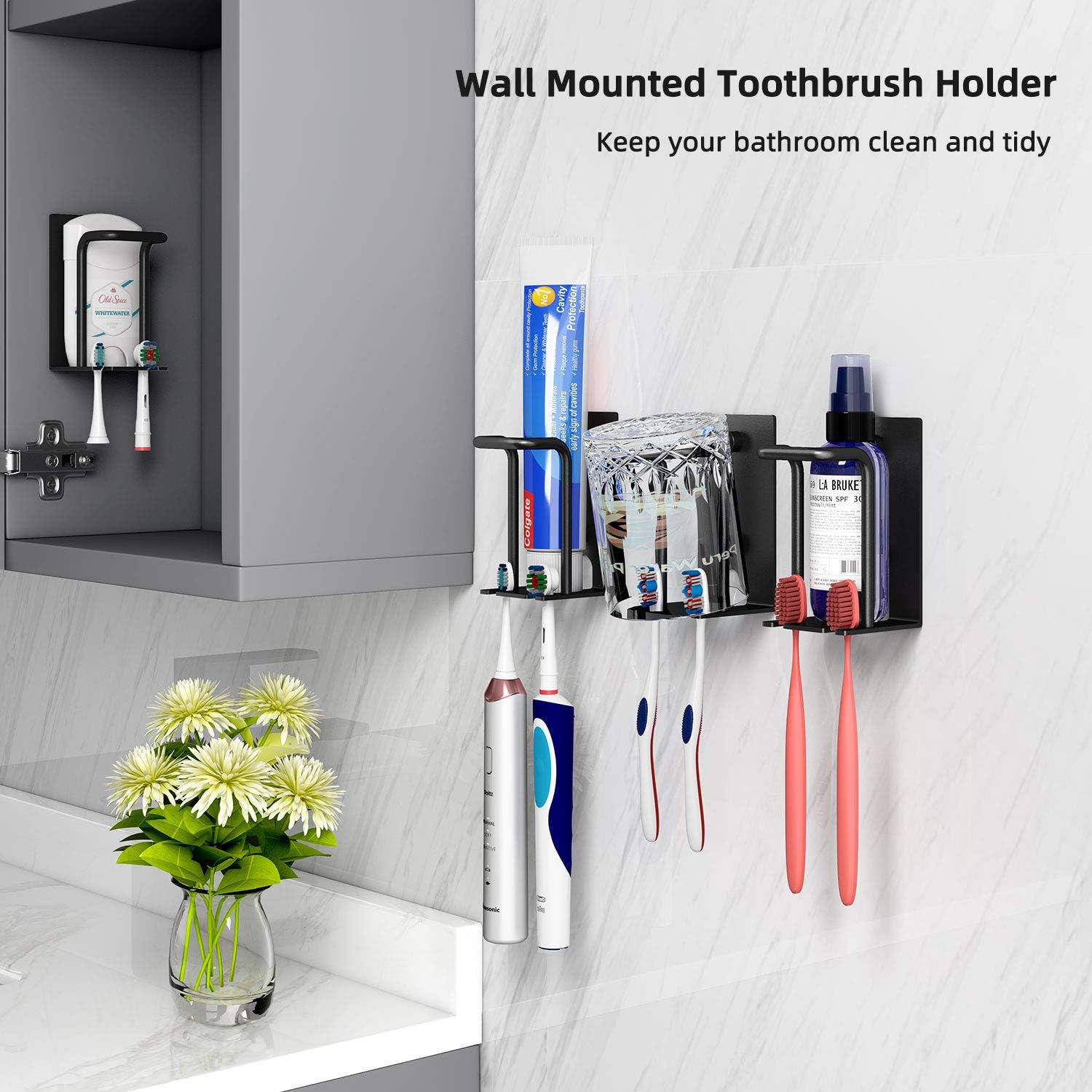 GAViA Wall Mounted Electric Toothbrush Holder