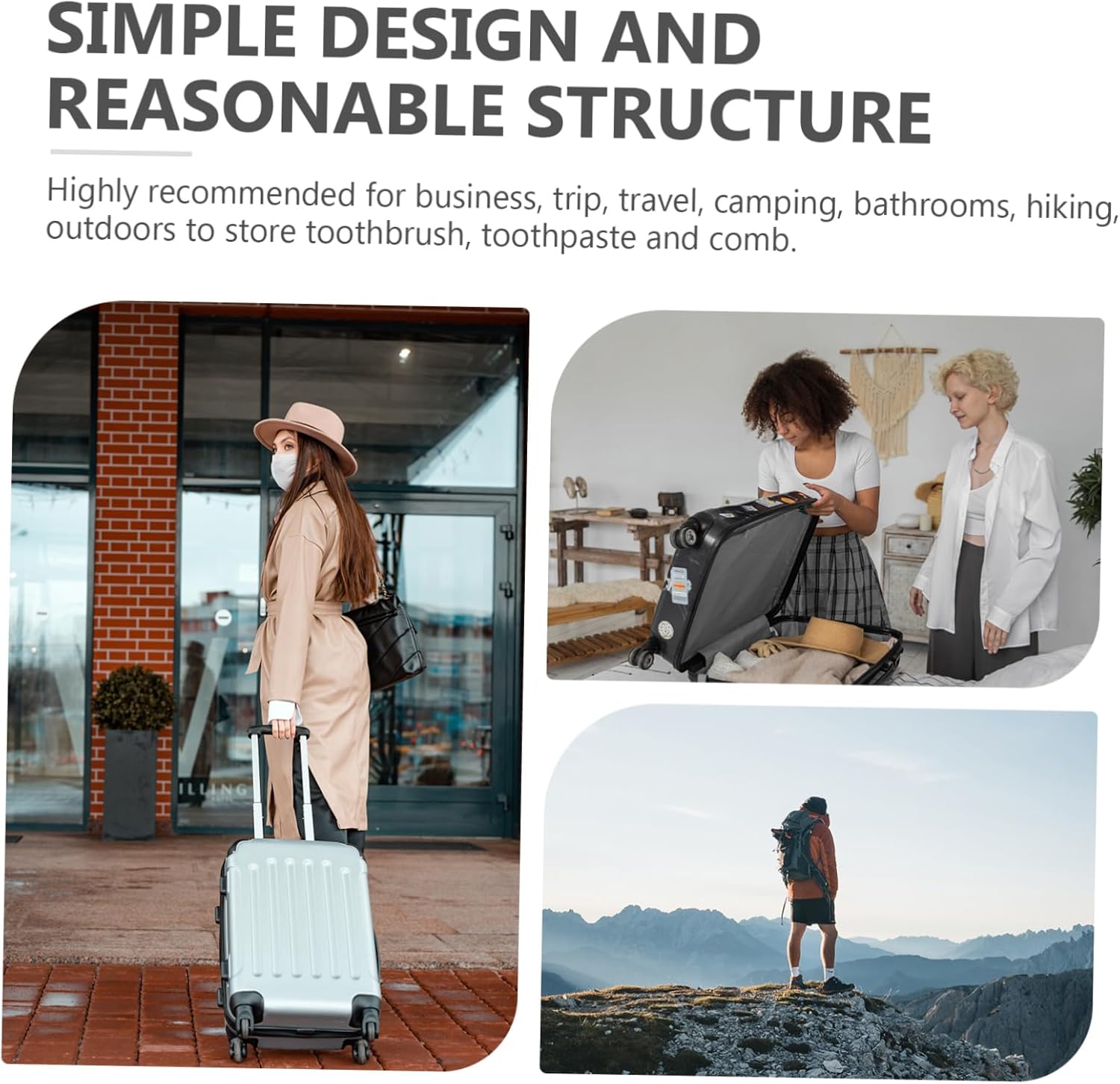 Versatile Toothbrush Case for Travel