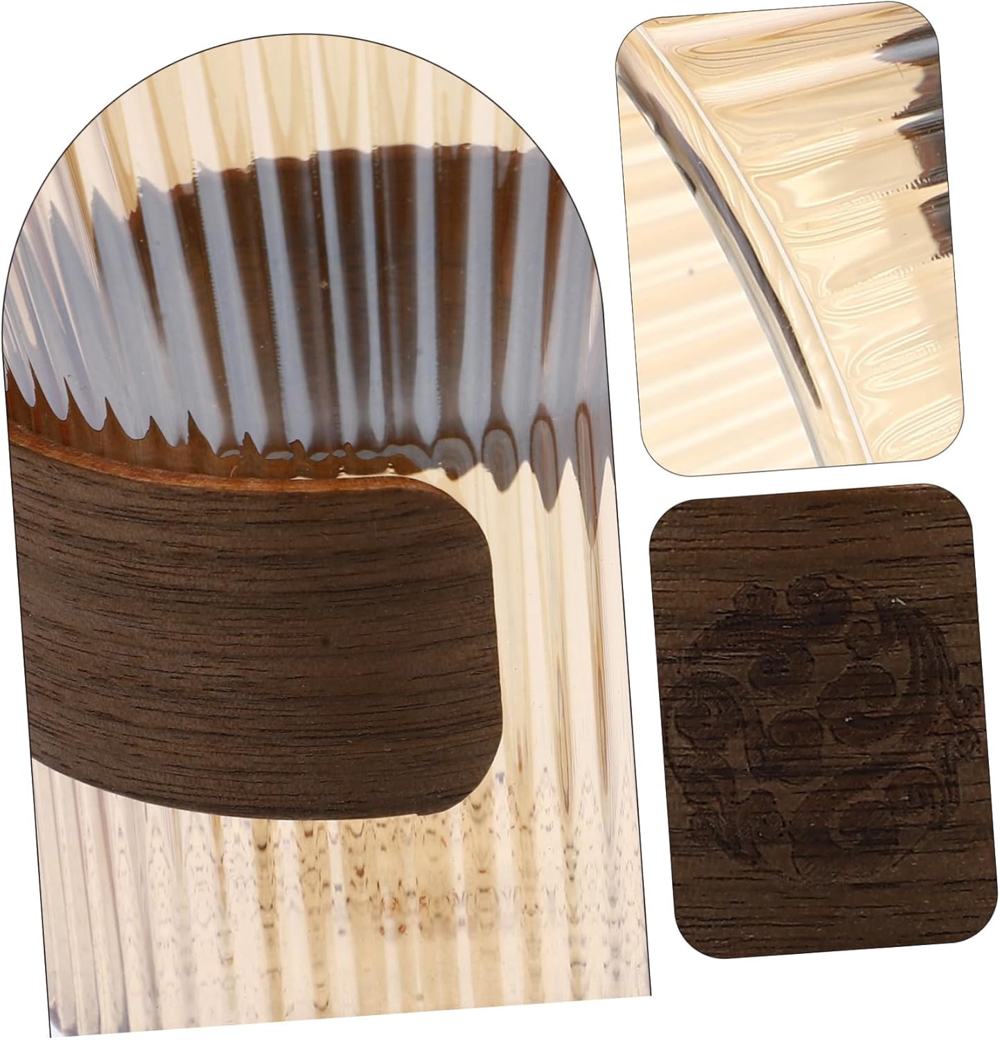 HP Vicasky reusable glass toothbrush cup