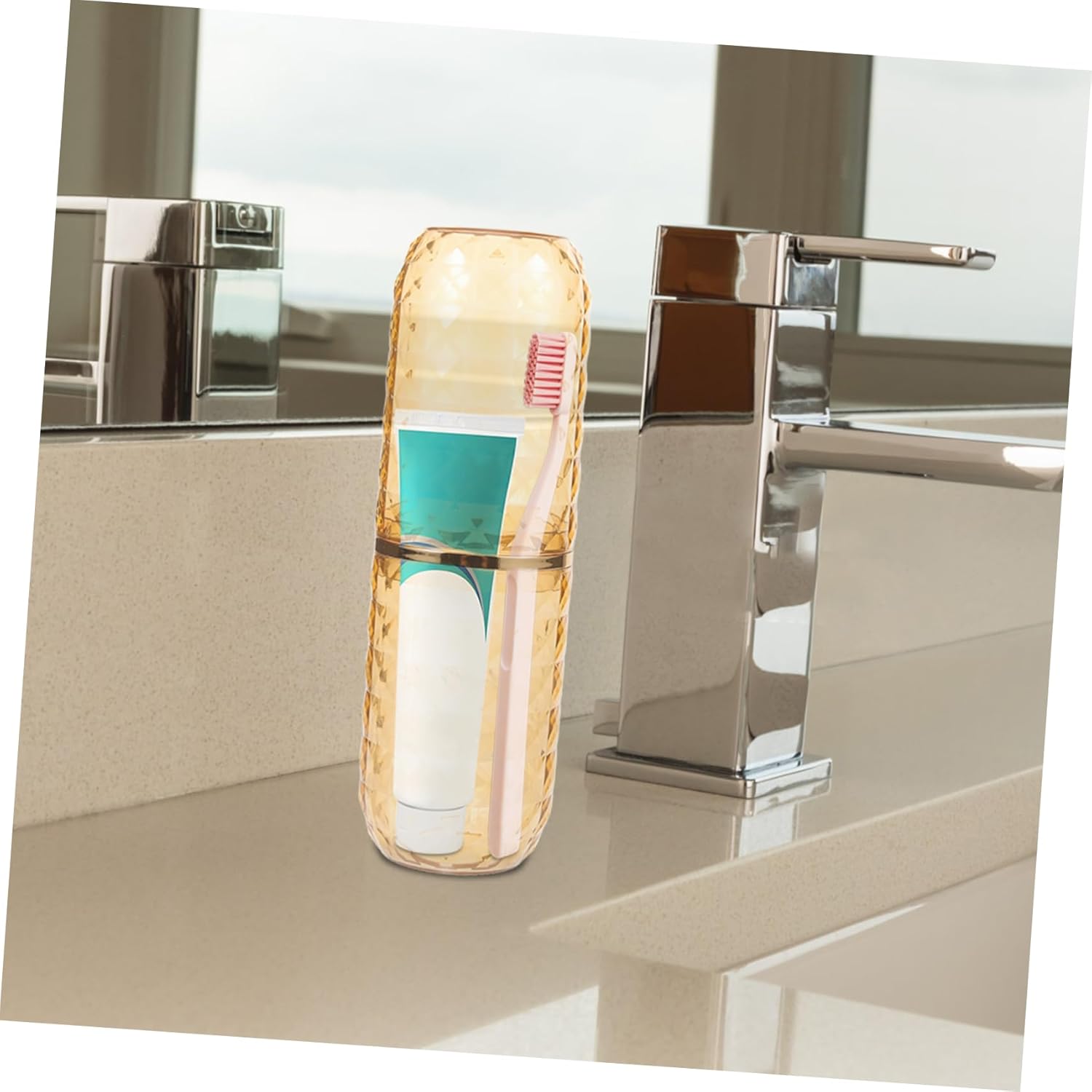 Portable Toothbrush Holder Case for Travel and Camping