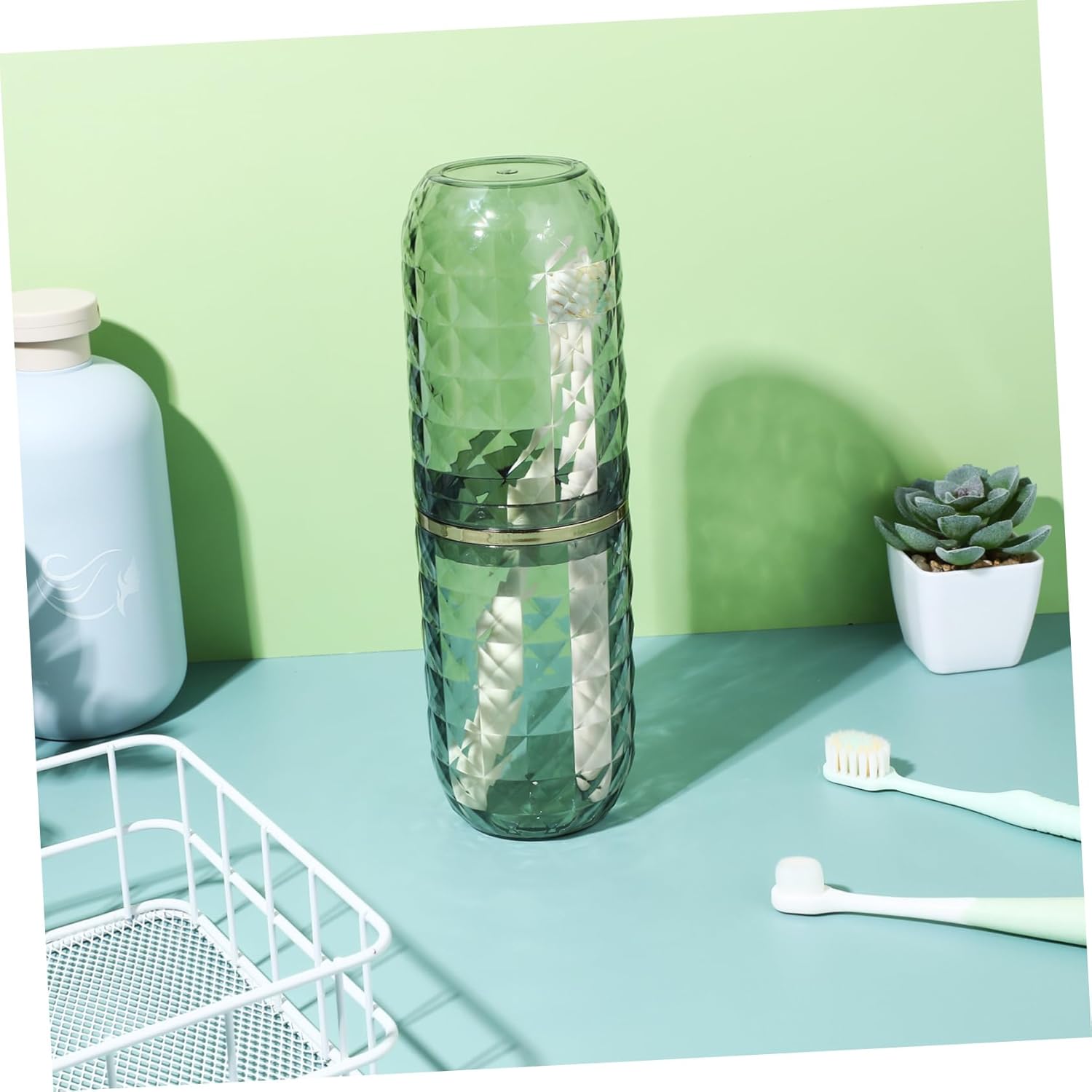 Niyangle Sturdy Travel Case for Toothbrush More