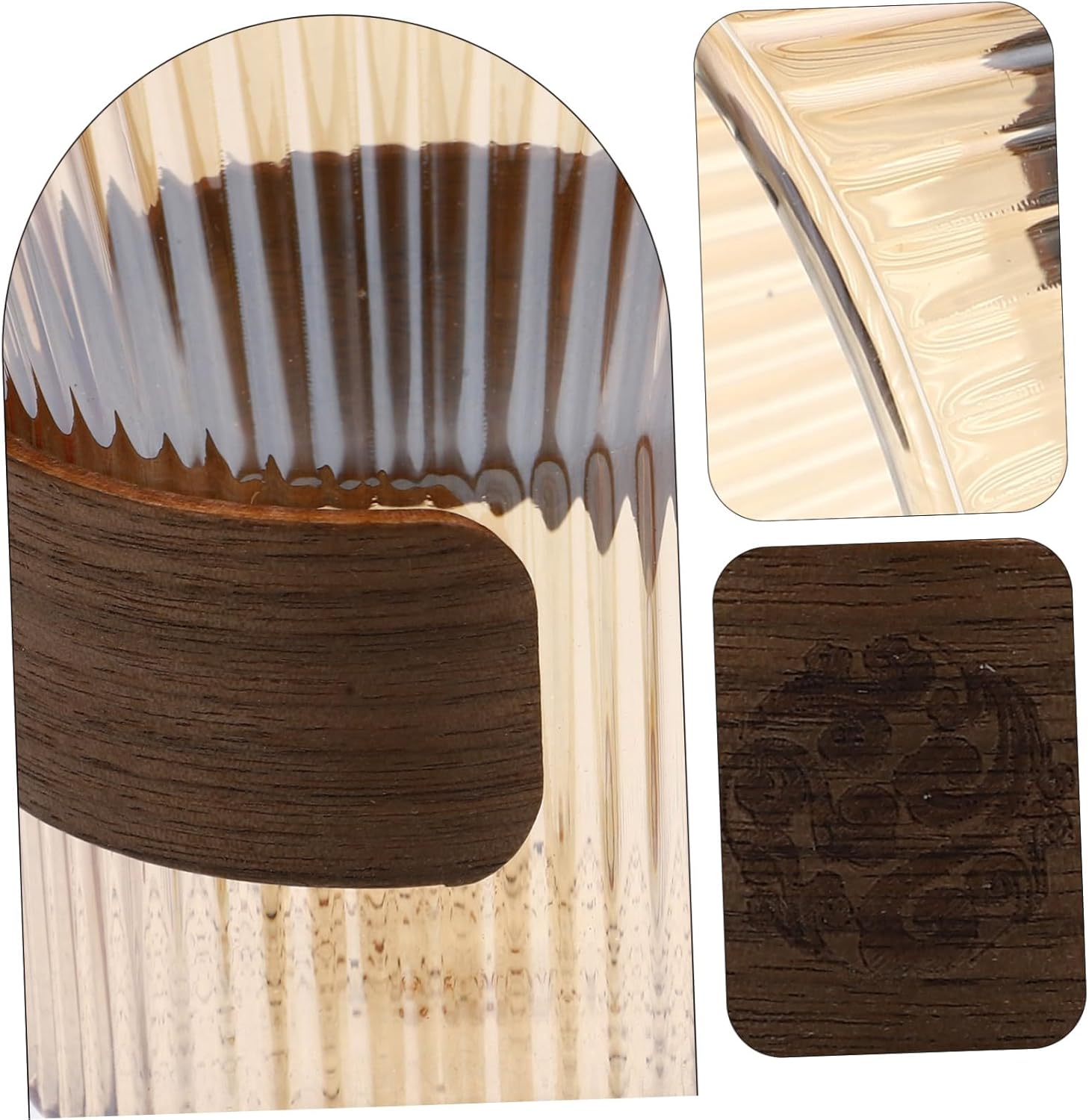 Cabilock Multi-Function Glass Toothbrush Cup