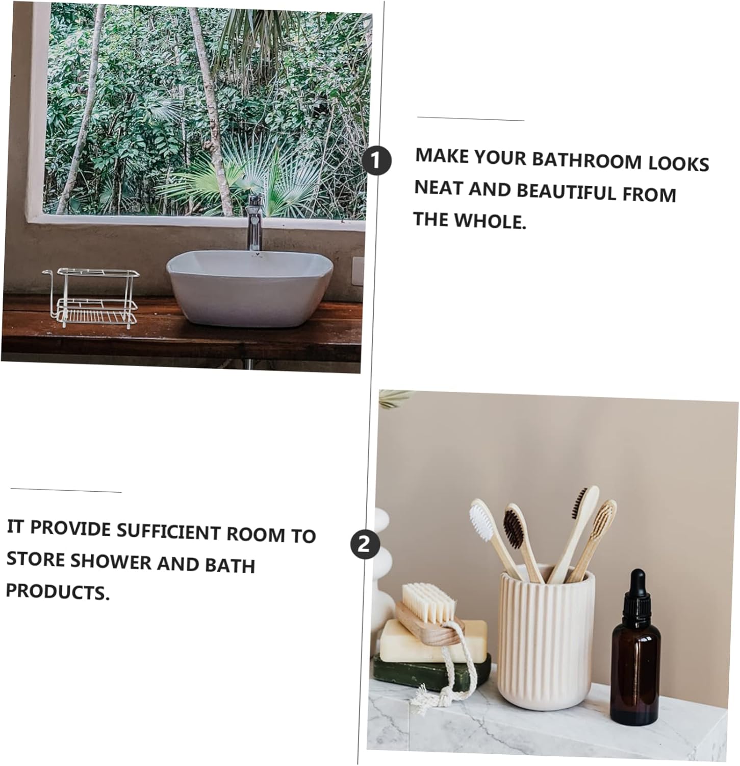 Sturdy Stainless Steel Toothbrush Holder for Bathroom Wall Mount