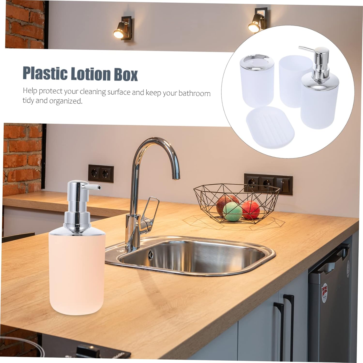 Solustre White Plastic Toothbrush Cup Easy to Clean