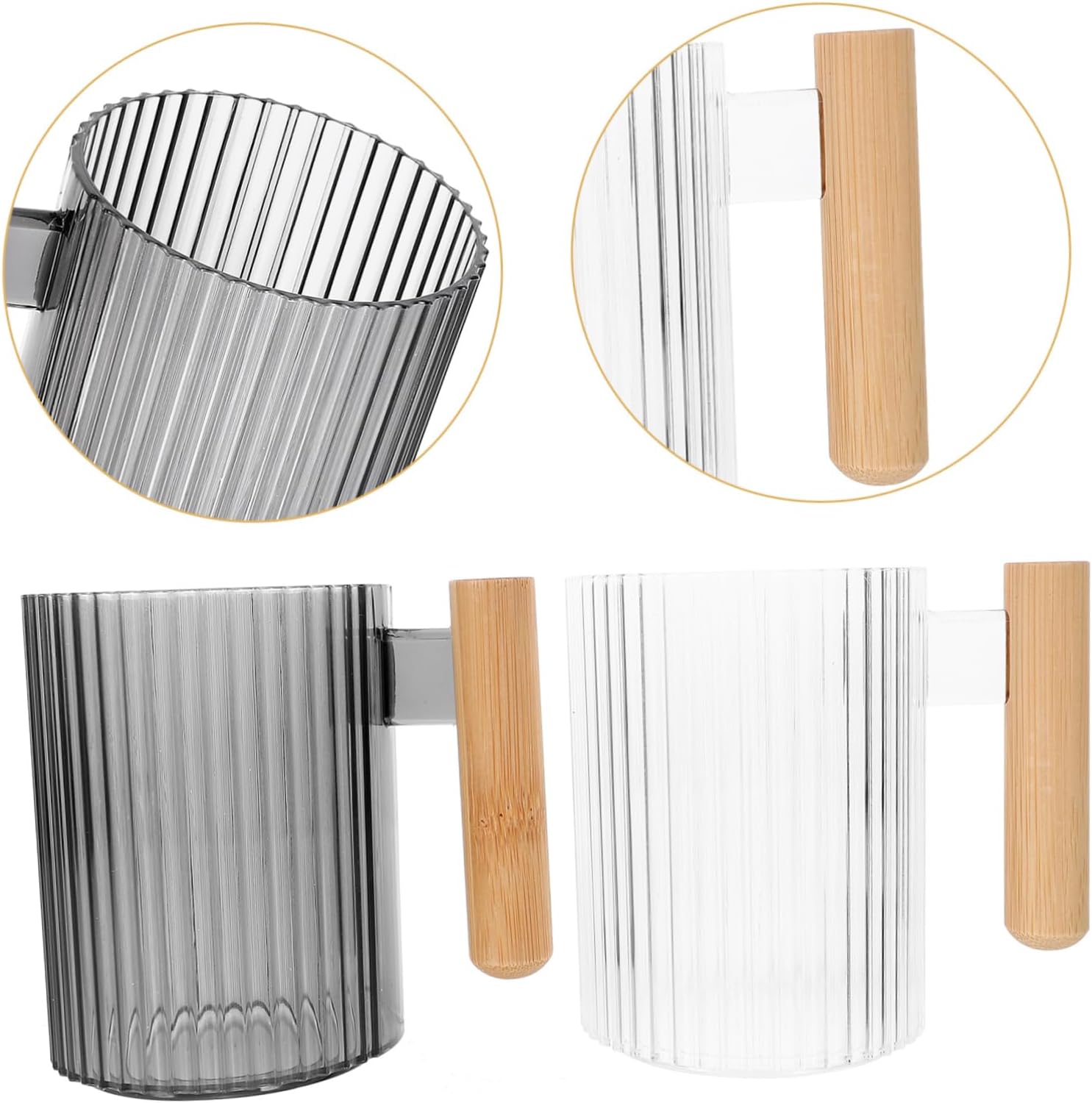 GleavI Reusable Toothbrush Cups