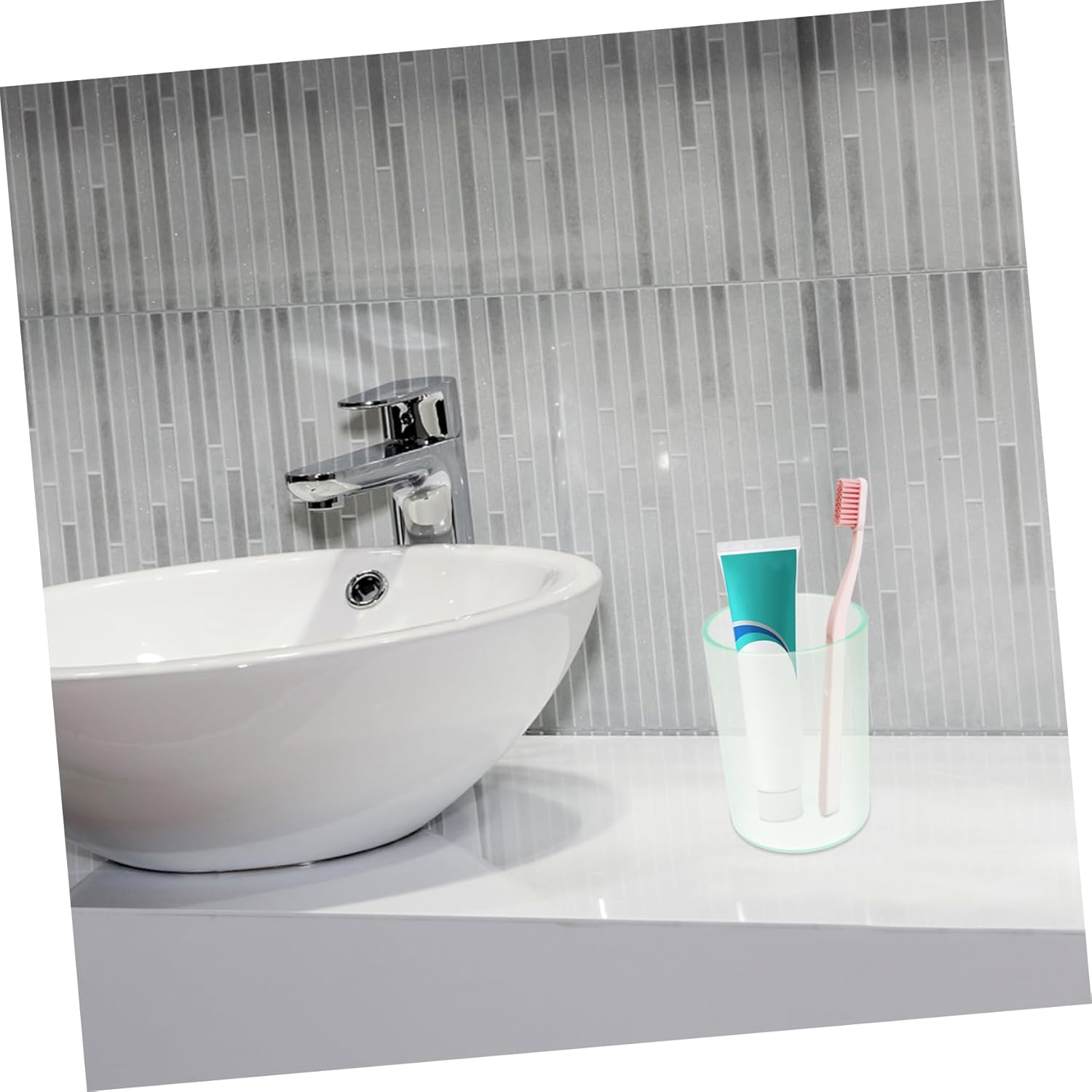 Happyyami Sturdy Safe and Stylish Toothbrush Cup