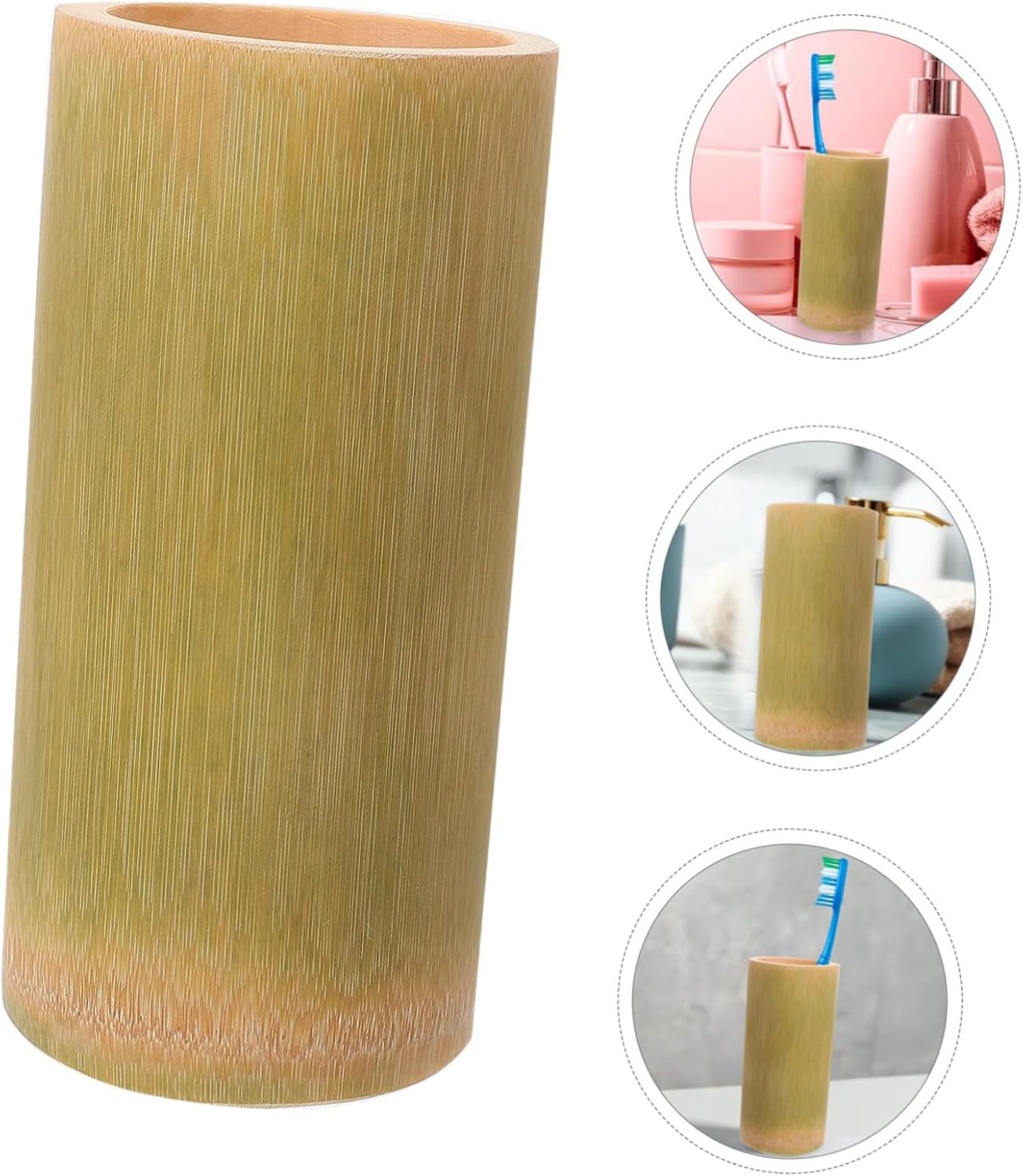 Stylish Reusable Toothbrush Cup for Oral Care