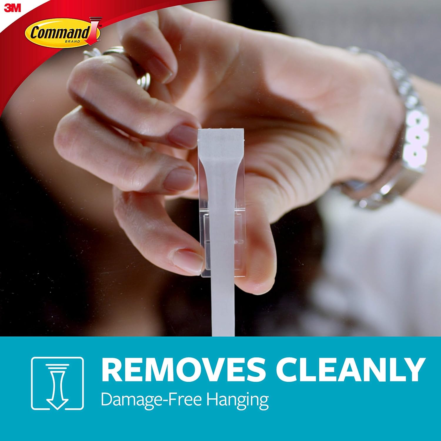 Command Bath Corner Caddy Clear 75lb 4-Water-Resistant Strips