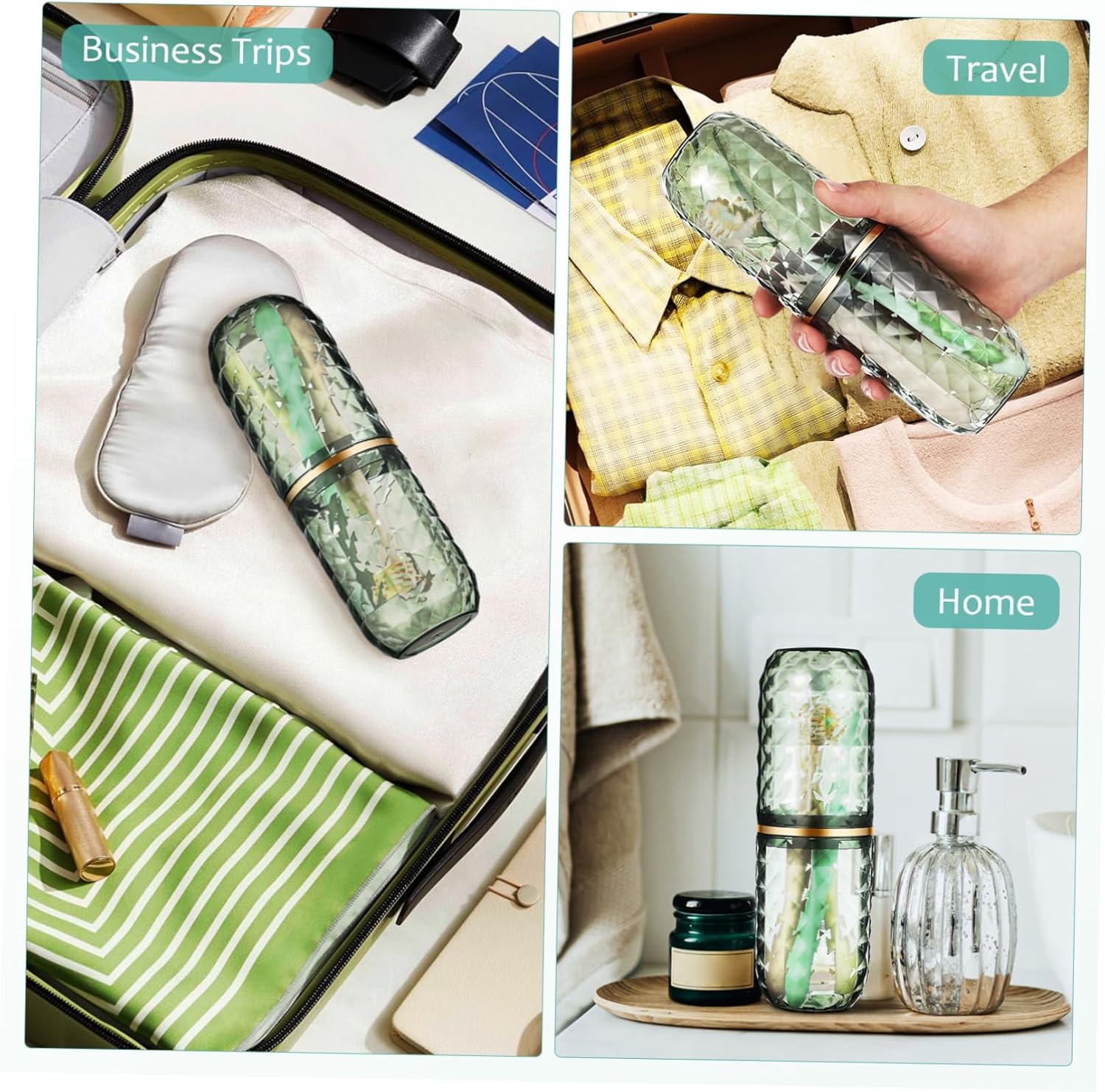 Multipurpose Toothbrush Travel Case